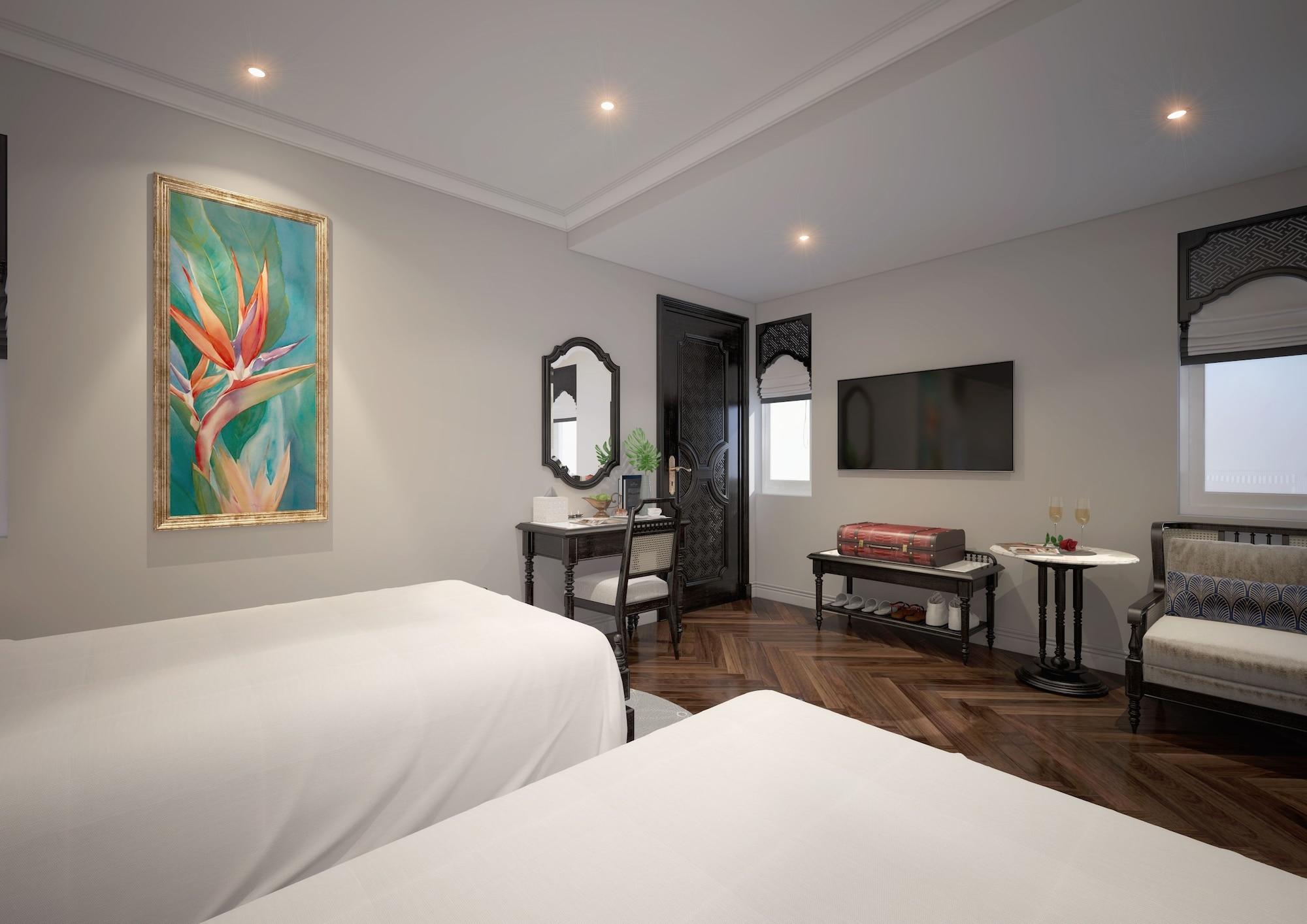 Bay Luxury - Hanoi Graceful Hotel 21 Hang Phen Buitenkant foto