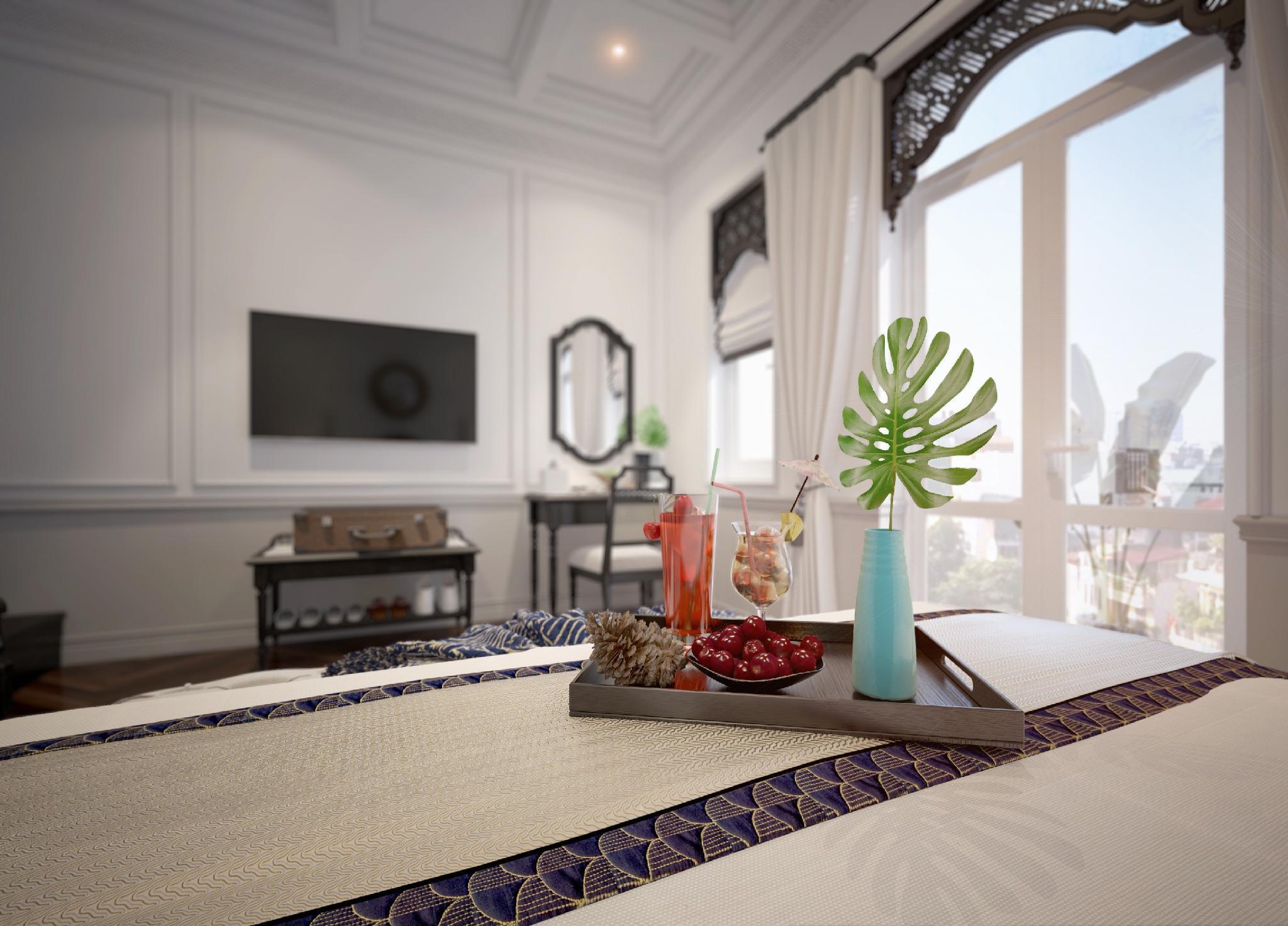 Bay Luxury - Hanoi Graceful Hotel 21 Hang Phen Buitenkant foto