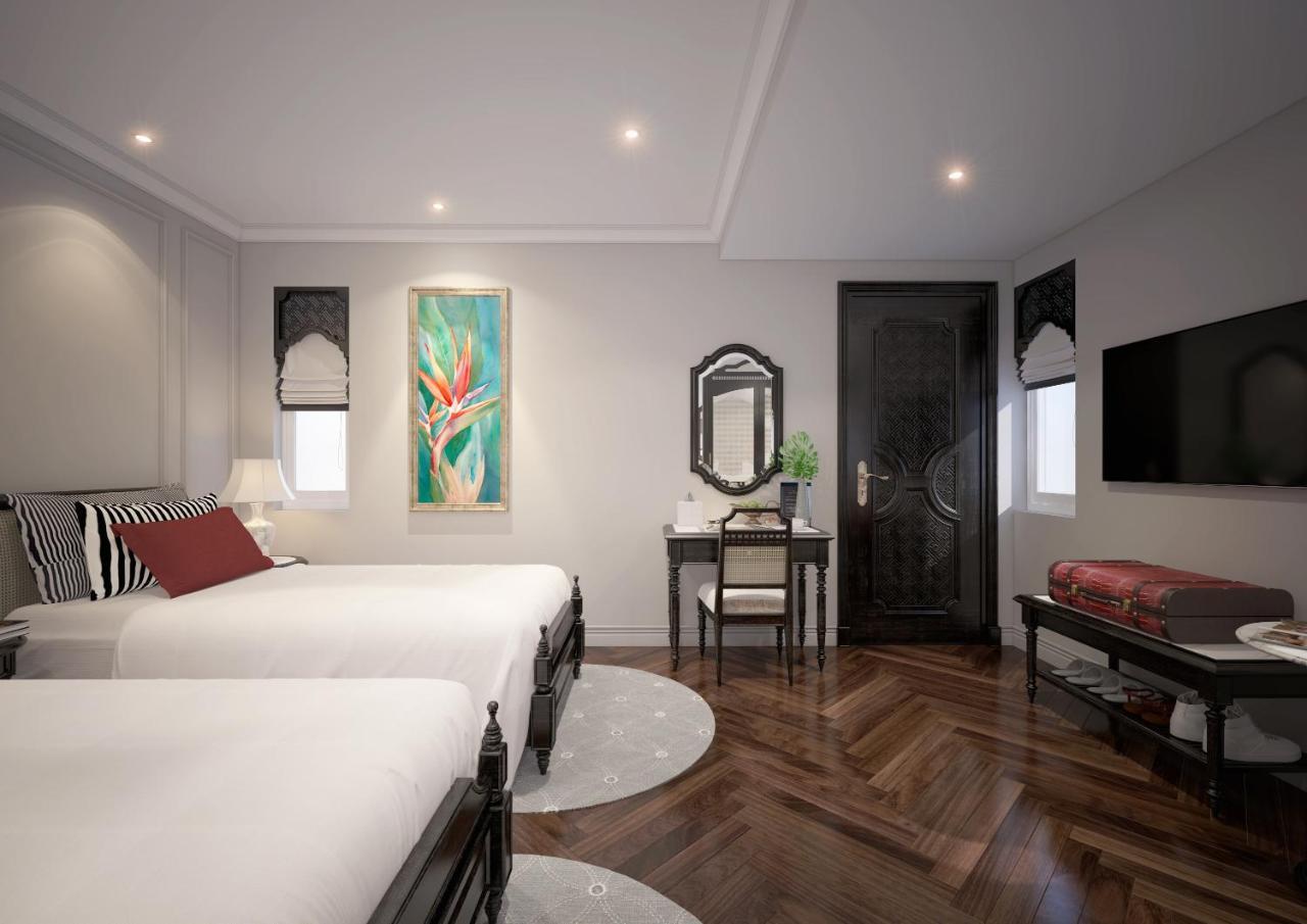 Bay Luxury - Hanoi Graceful Hotel 21 Hang Phen Buitenkant foto