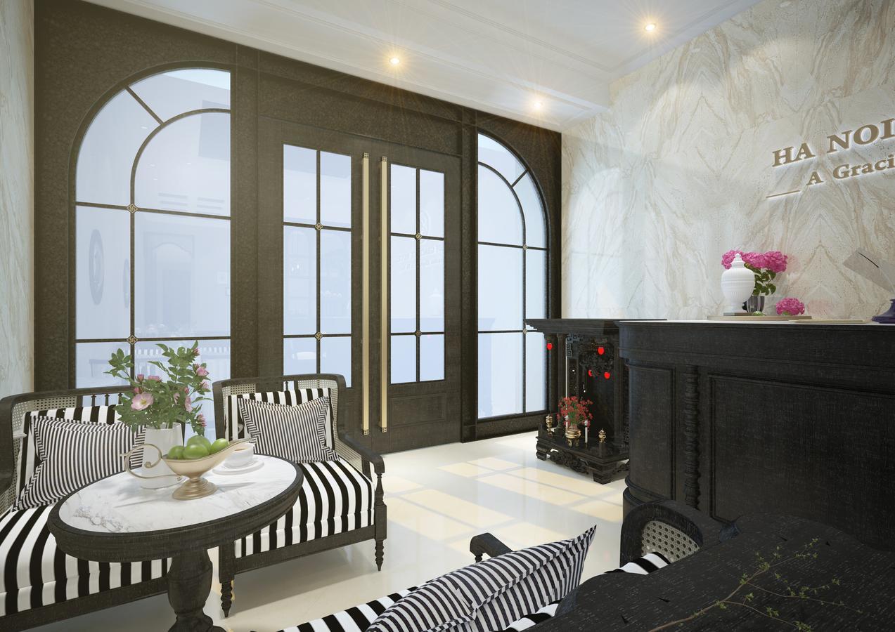 Bay Luxury - Hanoi Graceful Hotel 21 Hang Phen Buitenkant foto